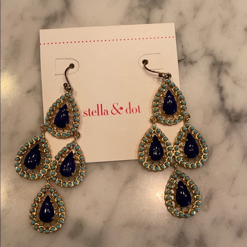 Stella & Dot statement earrings
